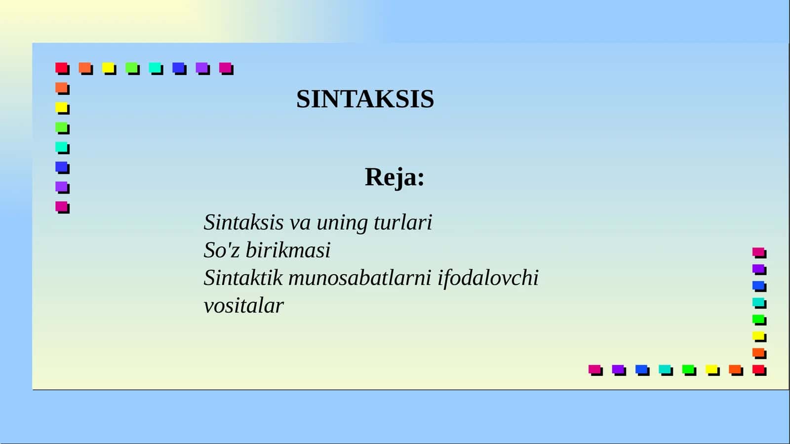 SINTAKSIS 1