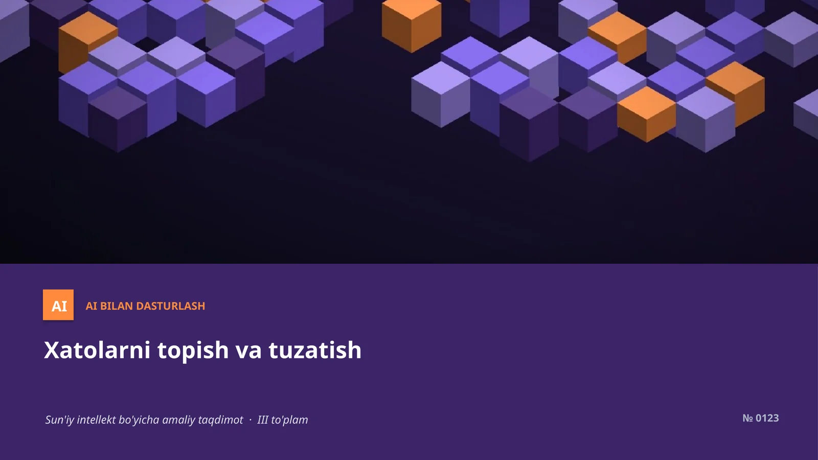 AI BILAN DASTURLASH 1