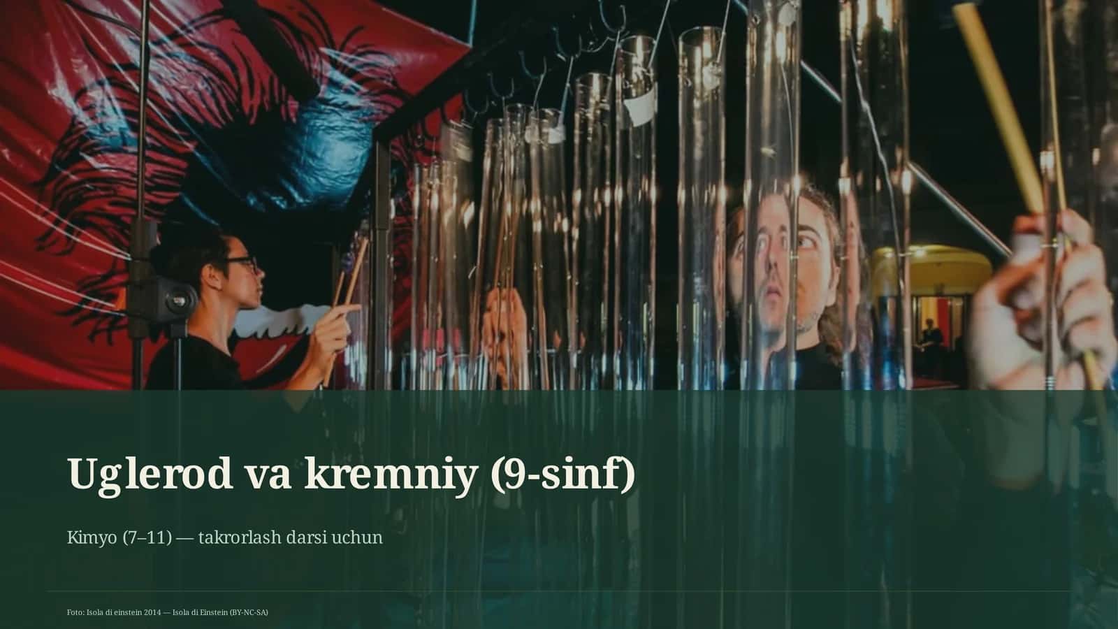Uglerod va kremniy (9-sinf) 1