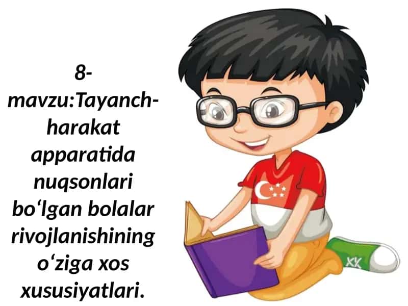 Tayanch-harakat apparatida nuqsonlari bо‘lgan bolalar rivojlanishining o‘ziga xos xususiyatlari 1