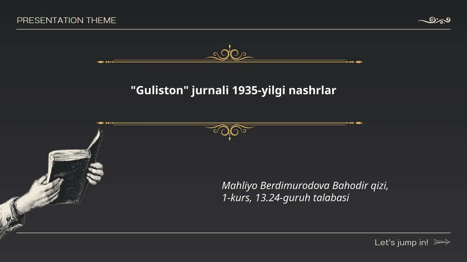 Adabiyot va Ma'rifat 1