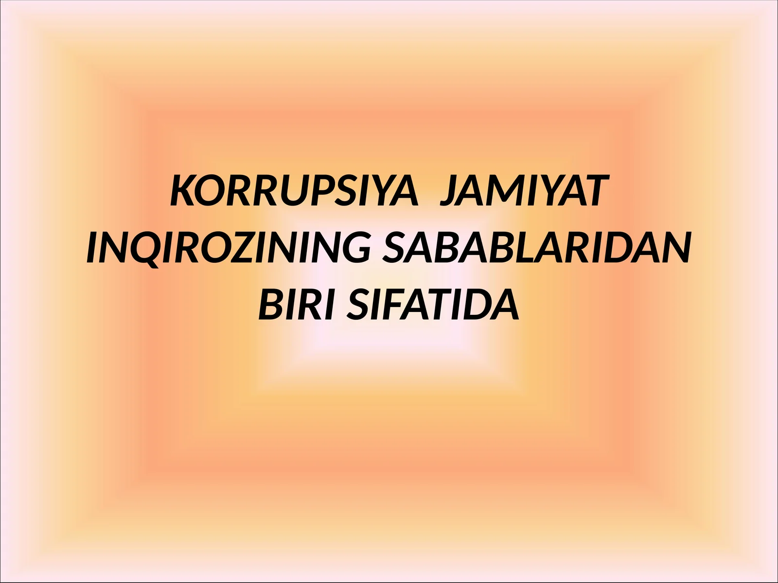 Korrupsiya 1