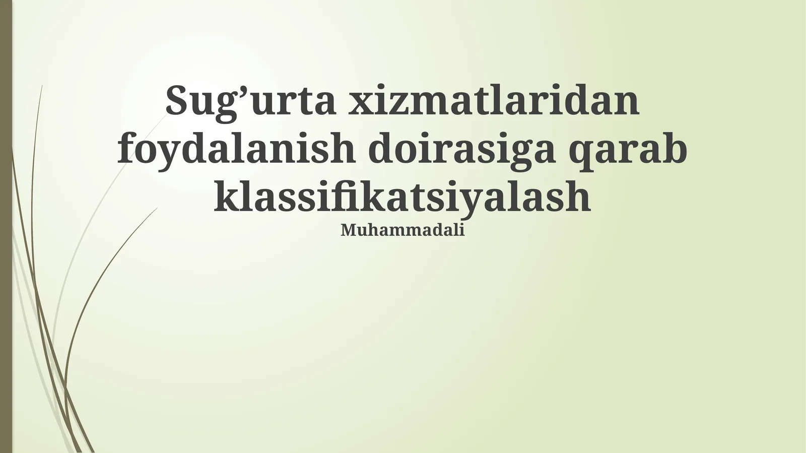 Sug'urta xizmatlari qamroviga ko'ra tasniflash: Asosiy tushunchalar va turlari 1