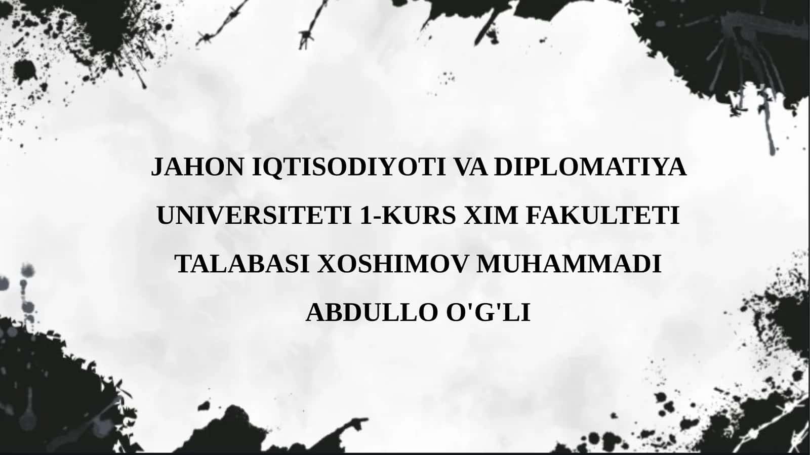 Soliq tizimi va uning iqtisodiyotga ta'siri 1
