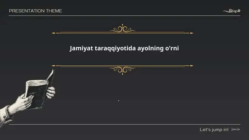 Ayollarning iqtisodiy faolligi va tadbirkorlik 1