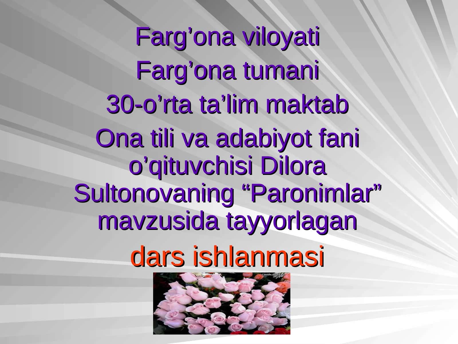 Paronimlar 1