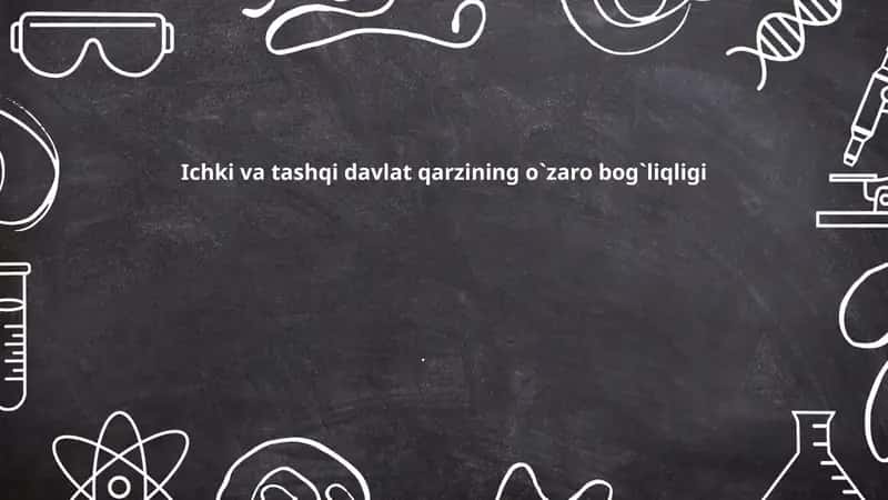 Ichki va tashqi davlat qarzining makroiqtisodiy ta'siri 1