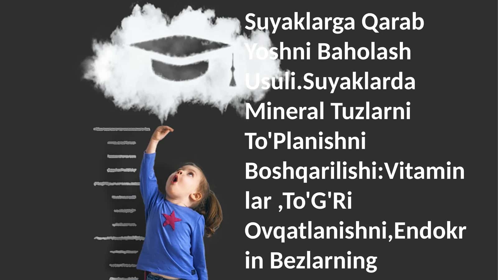 Suyaklarga Qarab Yoshni Baholash Usuli 1