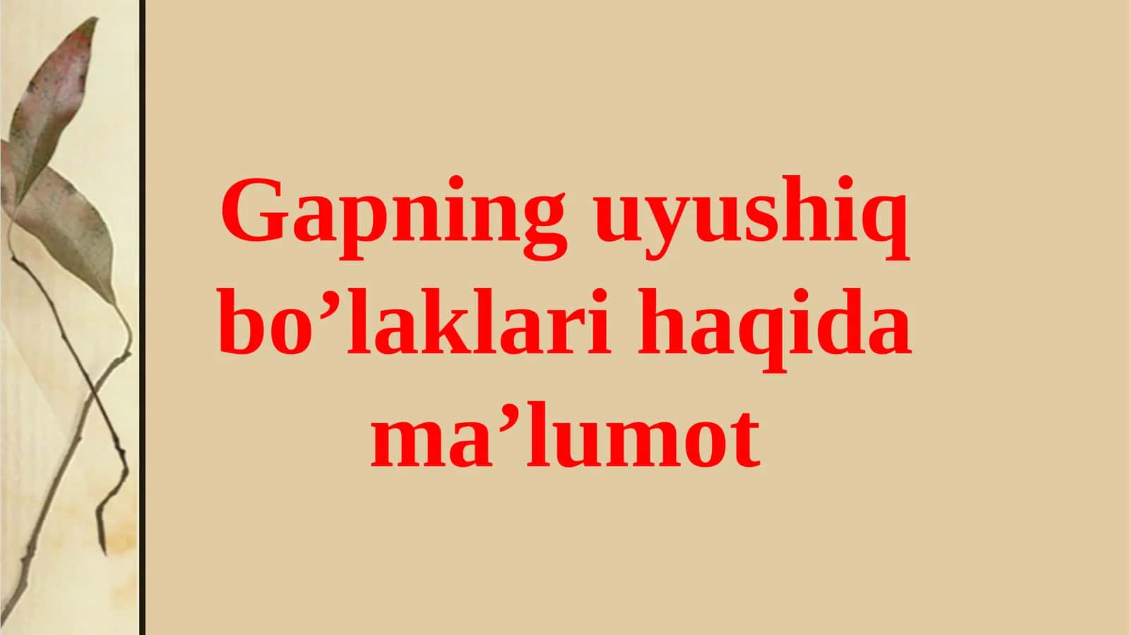 Gapning uyushiq bo’laklari haqida ma’lumot 1
