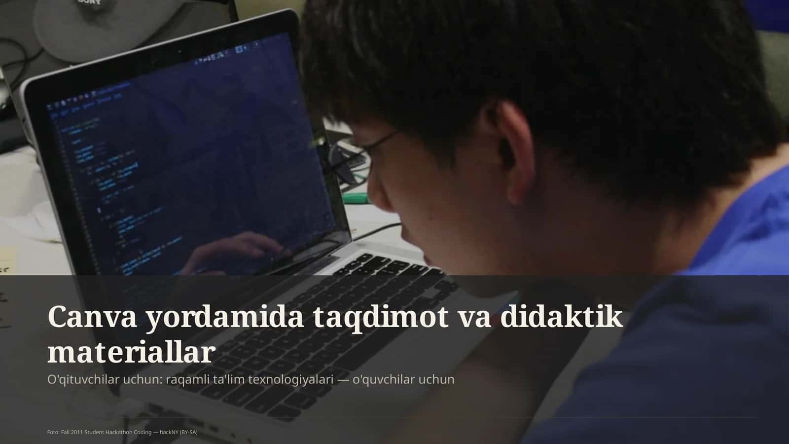 Canva yordamida taqdimot va didaktik materiallar 1