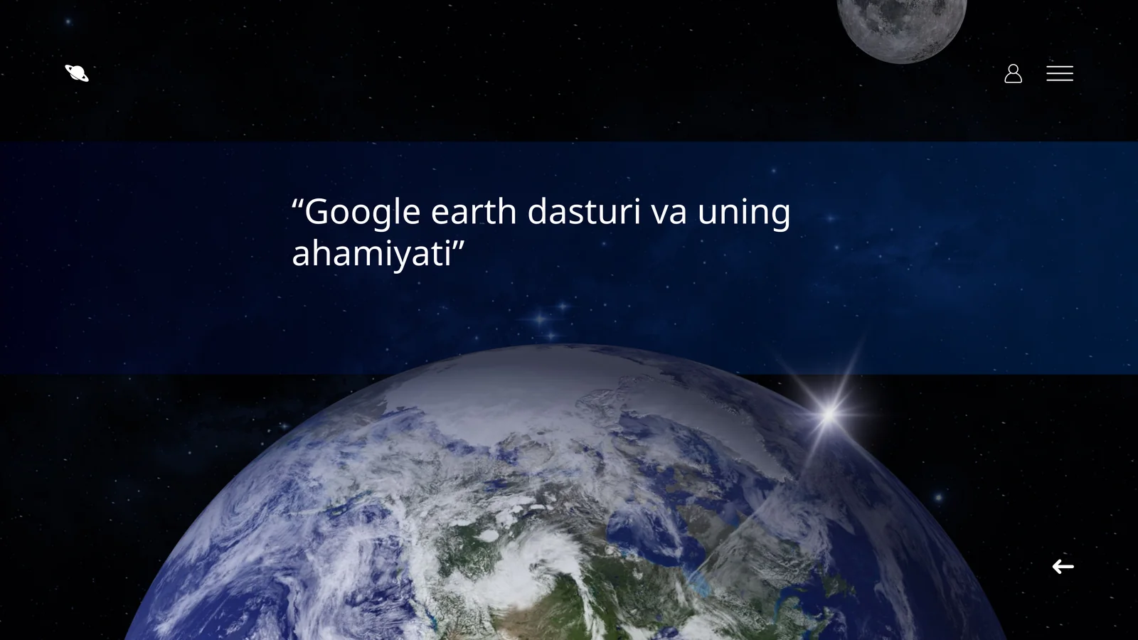 Google earth dasturi va uning ahamiyati 1