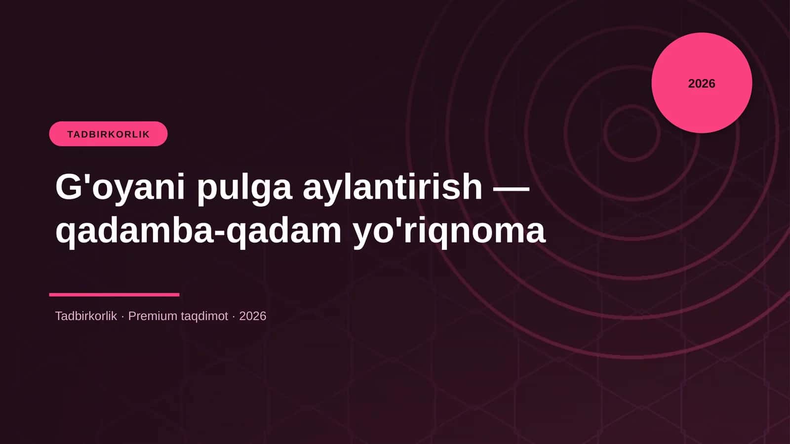 G'oyani pulga aylantirish — qadamba-qadam yo'riqnoma 1