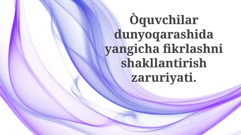 Innovatsiya va fikrlashga kirish 1
