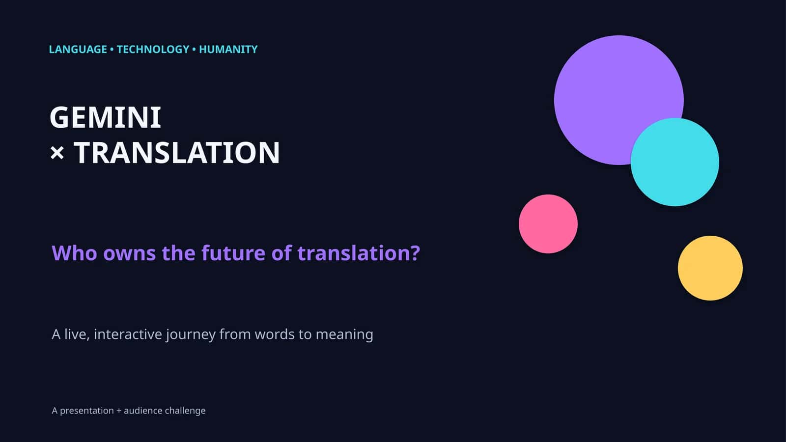 GEMINI× TRANSLATION 1