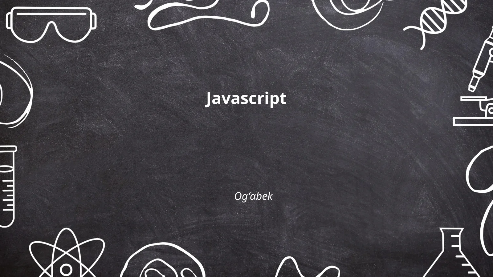 JavaScript asoslari 1