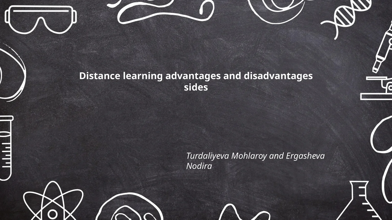 Distance learning advantages and disadvantages sides 1