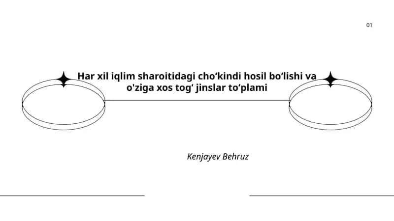 Choʻkindi jinslarining iqlimga bogʻliq hosil boʻlish mexanizmlari 1