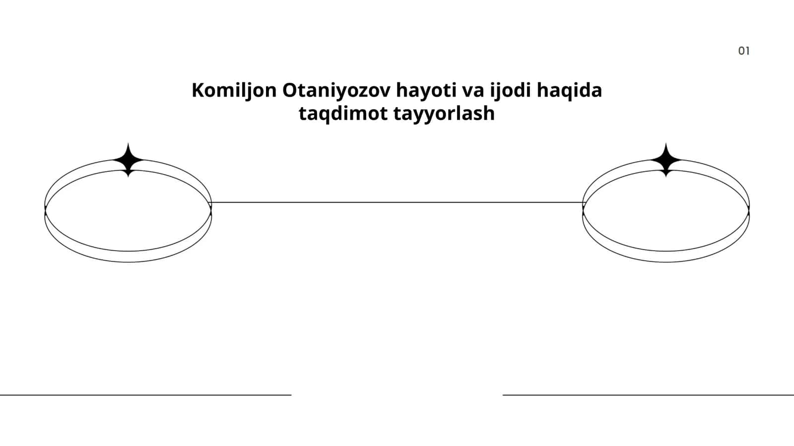 Komiljon Otaniyozov hayoti va ijodi haqida taqdimot tayyorlash 1