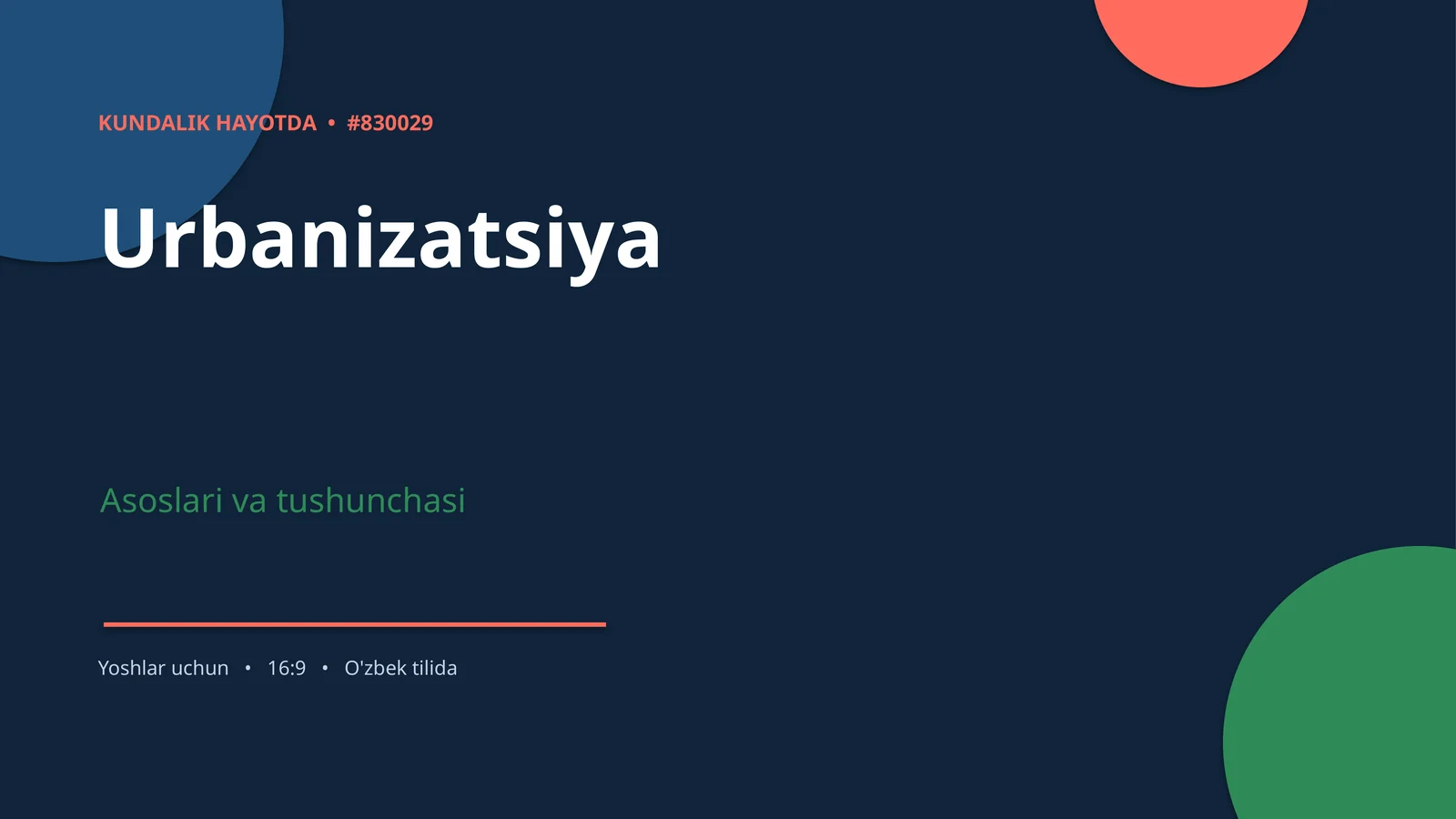 KUNDALIK HAYOTDA 1