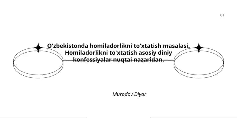 O'zbekistonda homiladorlikni to'xtatish 1