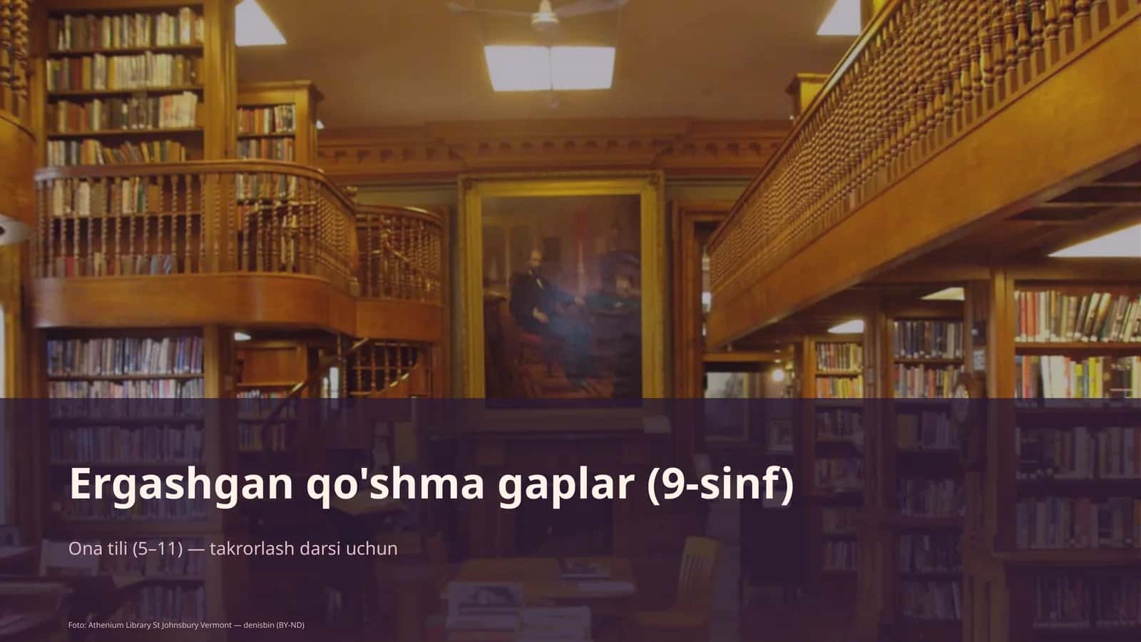 Ergashgan qo'shma gaplar (9-sinf) 1
