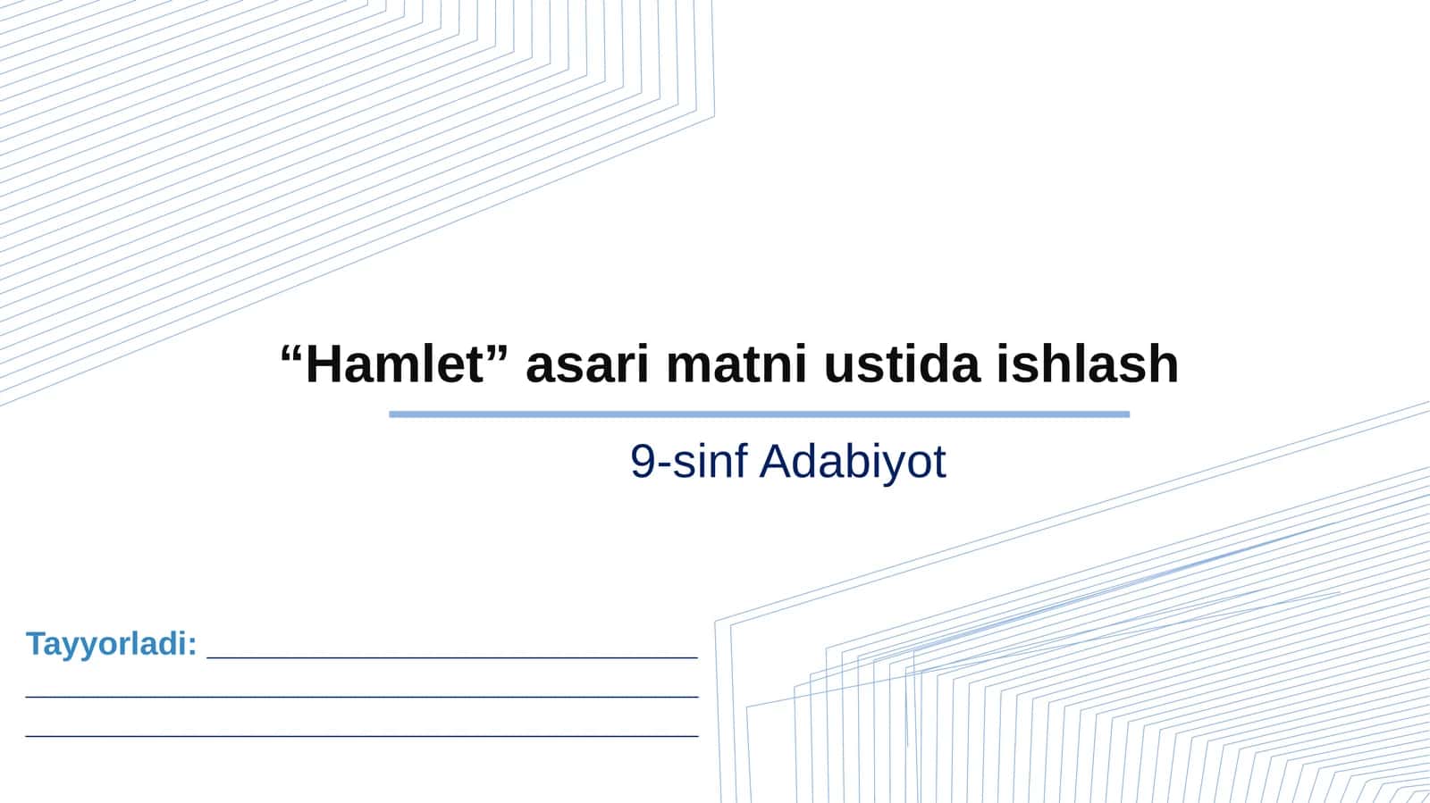 HAMLET ASARI 1