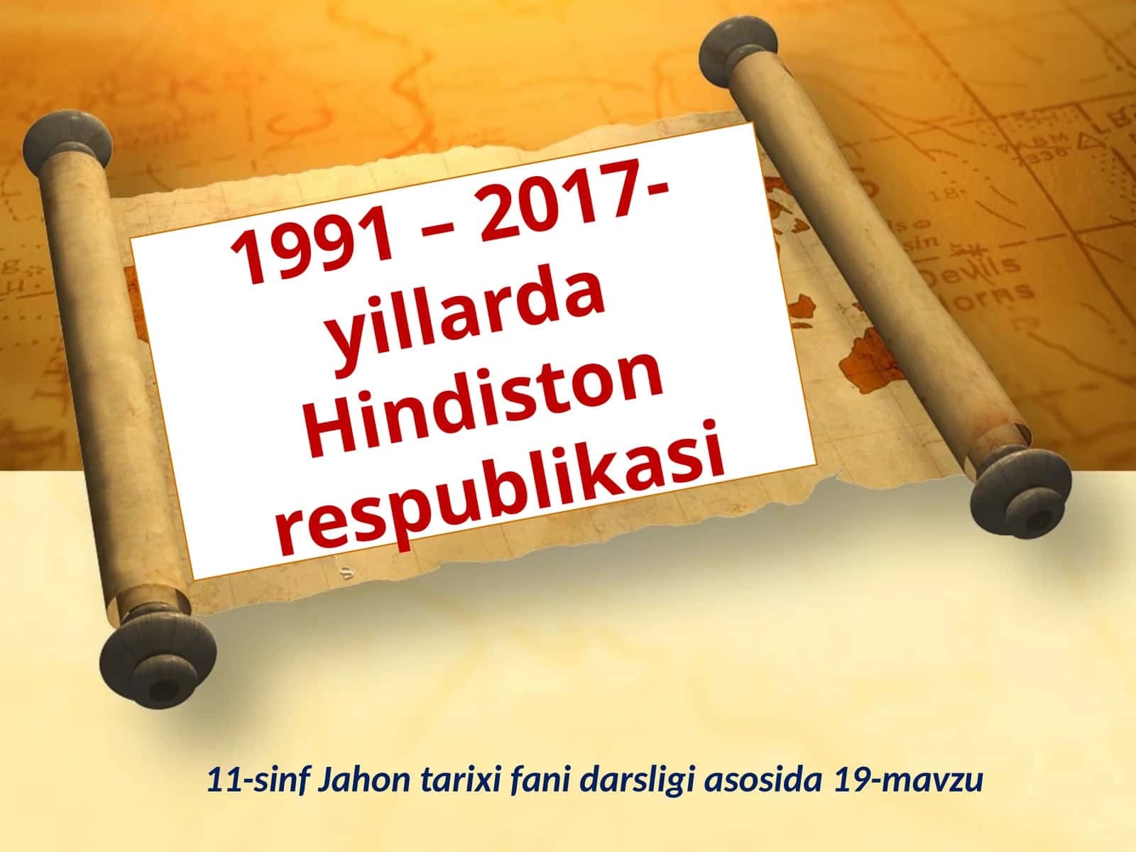 11-sinf Jahon tarixi fanida 19-mavzu 1