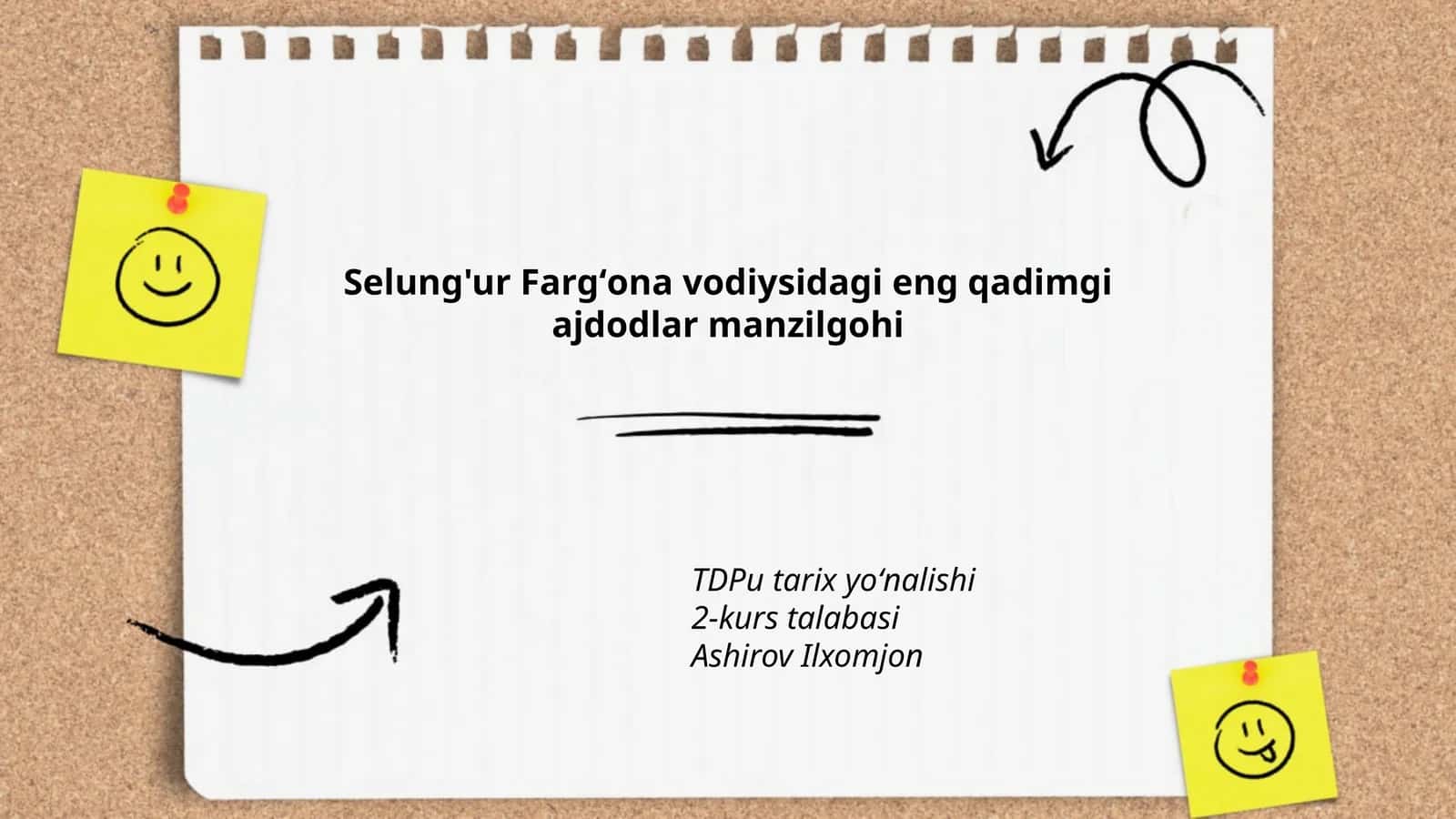 Selung'ur Fargʻona vodiysidagi eng qadimgi ajdodlar manzilgohi 1