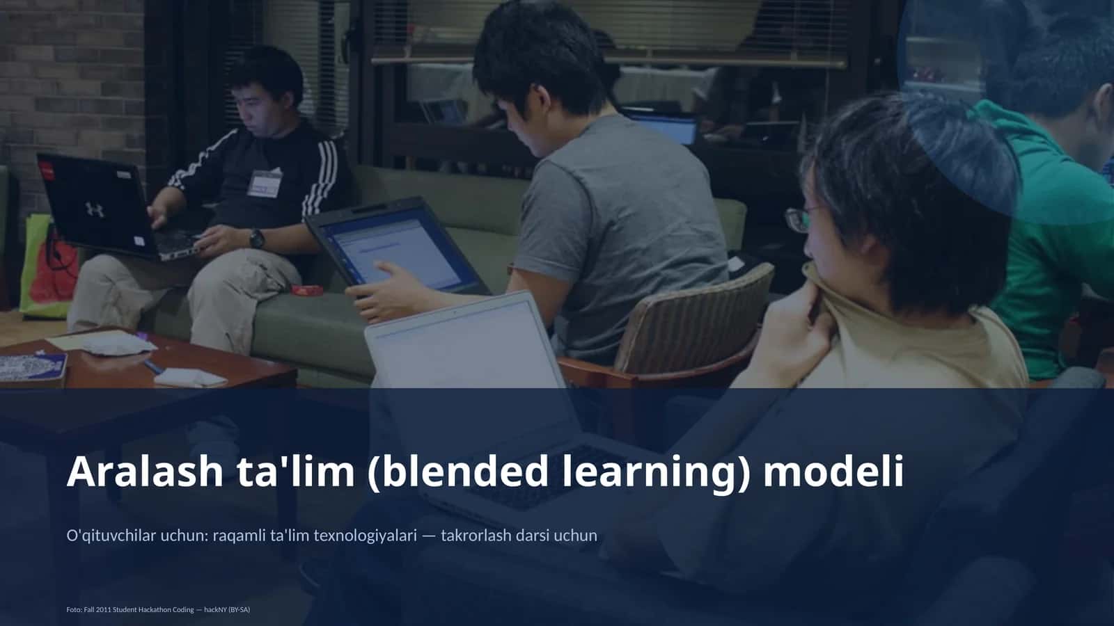 Aralash ta'lim (blended learning) modeli 1