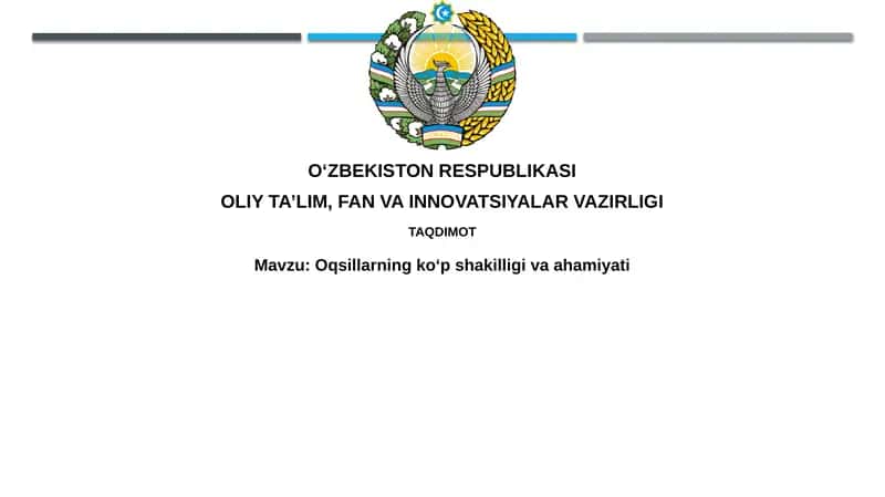 Oqsillarning koʻpshakilligi va ahamiyati 1