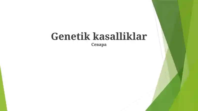 Genetik kasalliklar