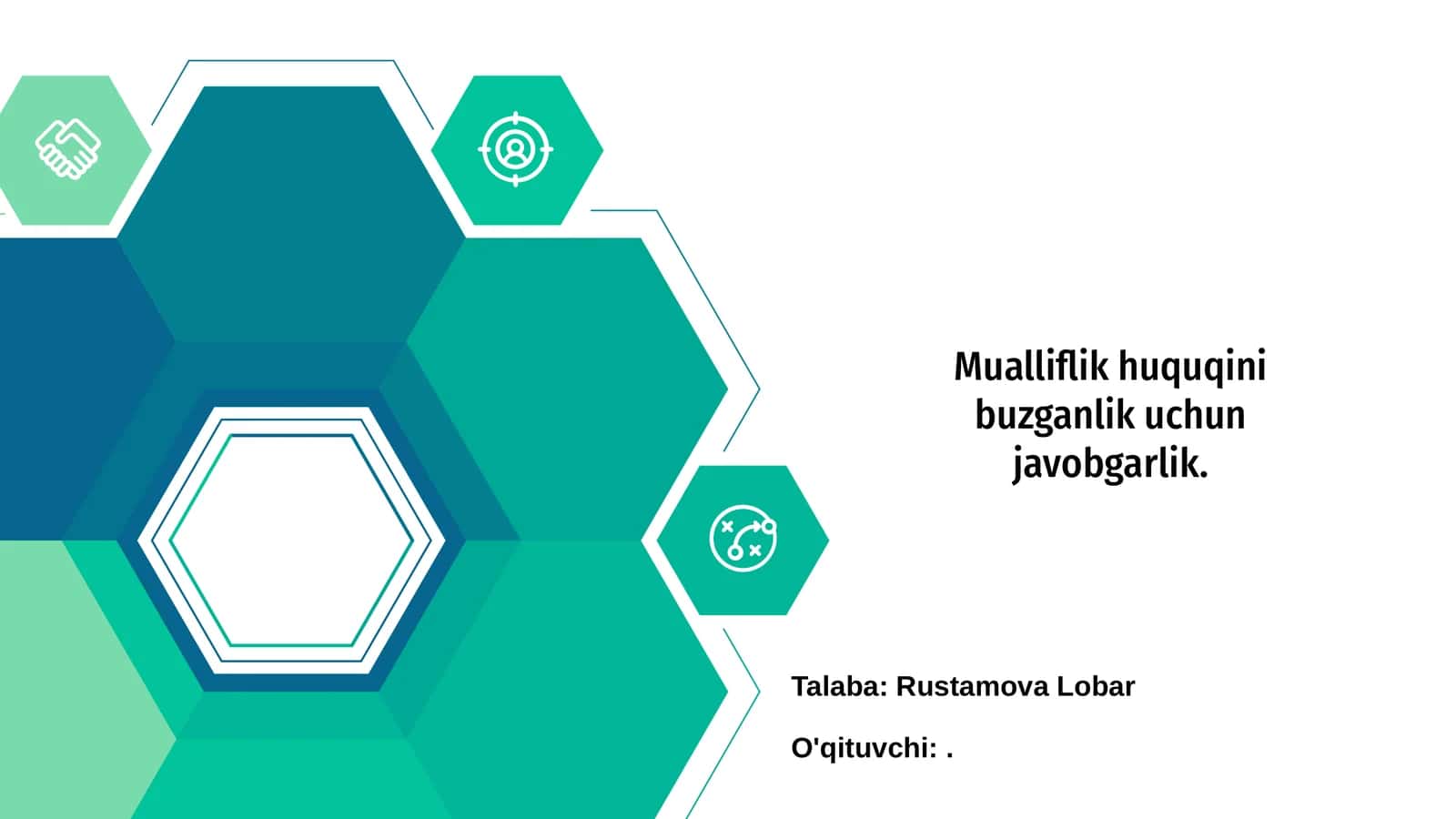 Mualliflik huquqini buzganlik uchun javobgarlik 1