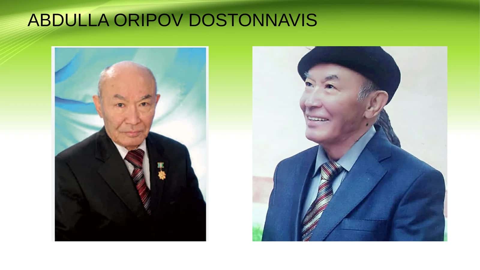 Abdulla Oripov Dostonnavis 1