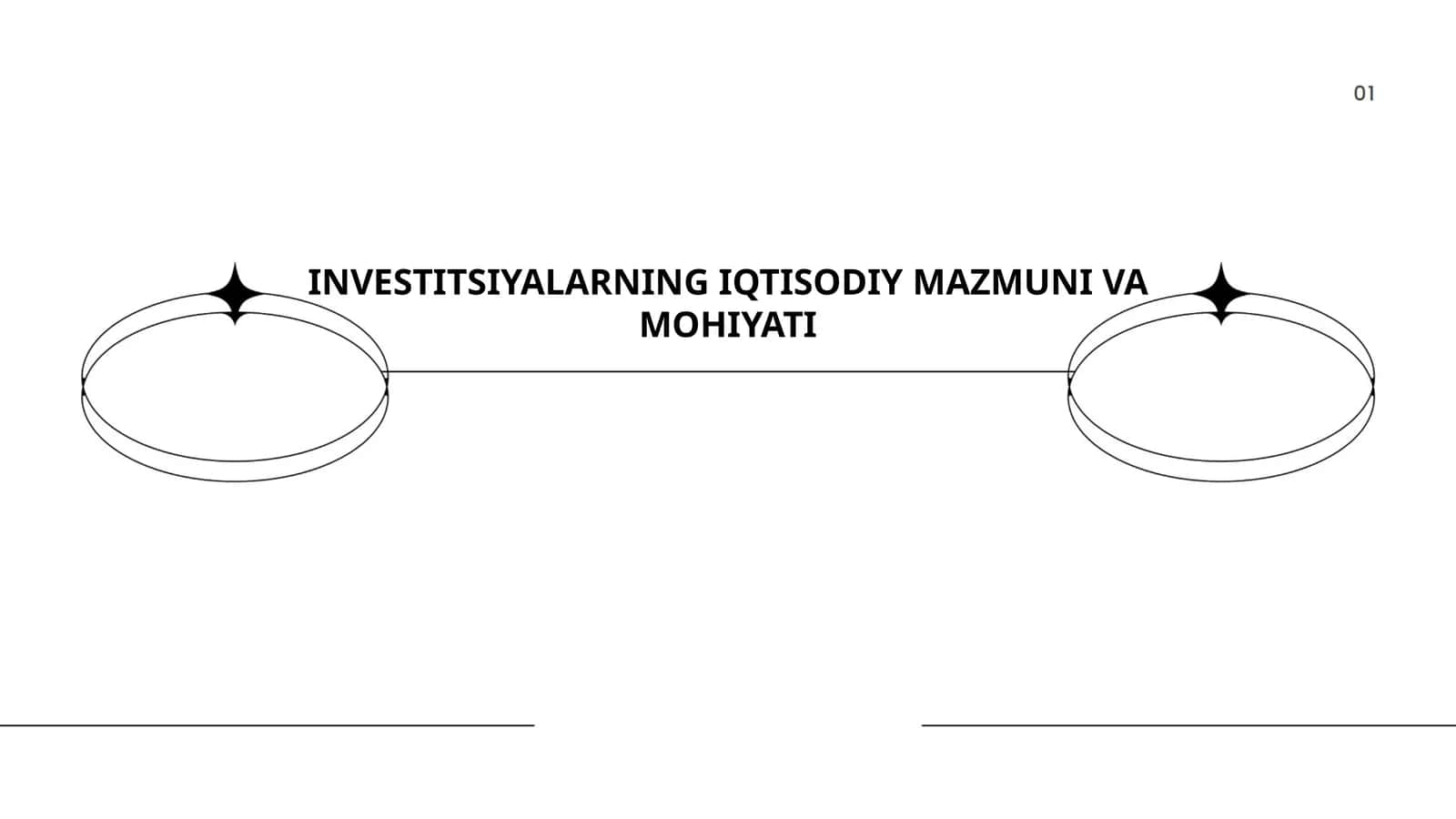 Investitsiyalarning iqtisodiy mazmuni va mohiyati 1