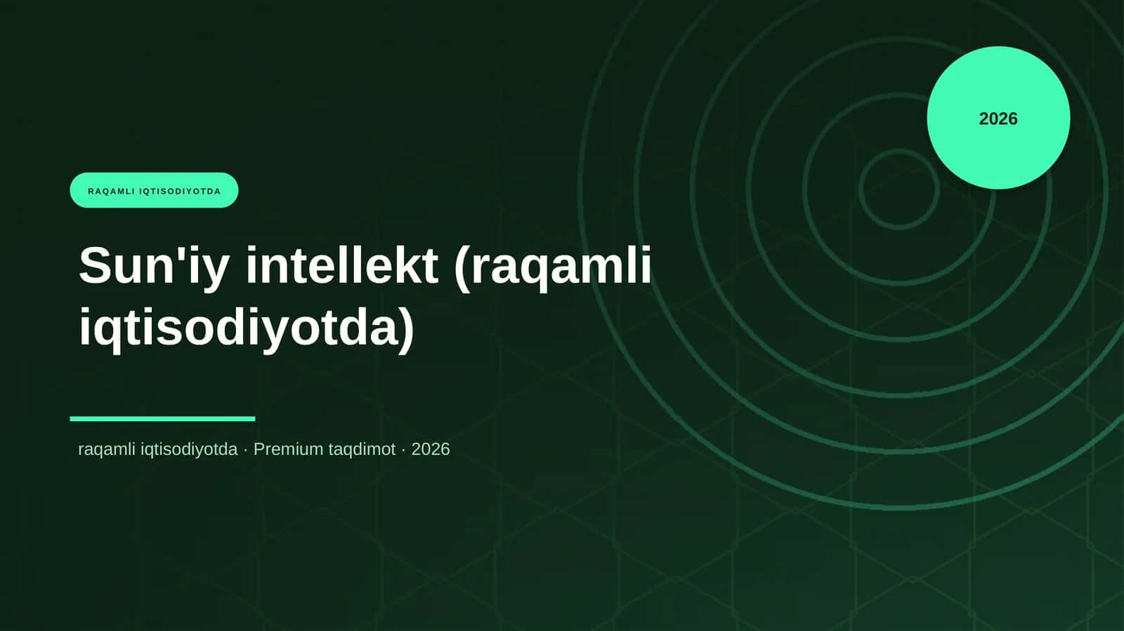 Sun'iy intellekt (raqamli iqtisodiyotda) 1