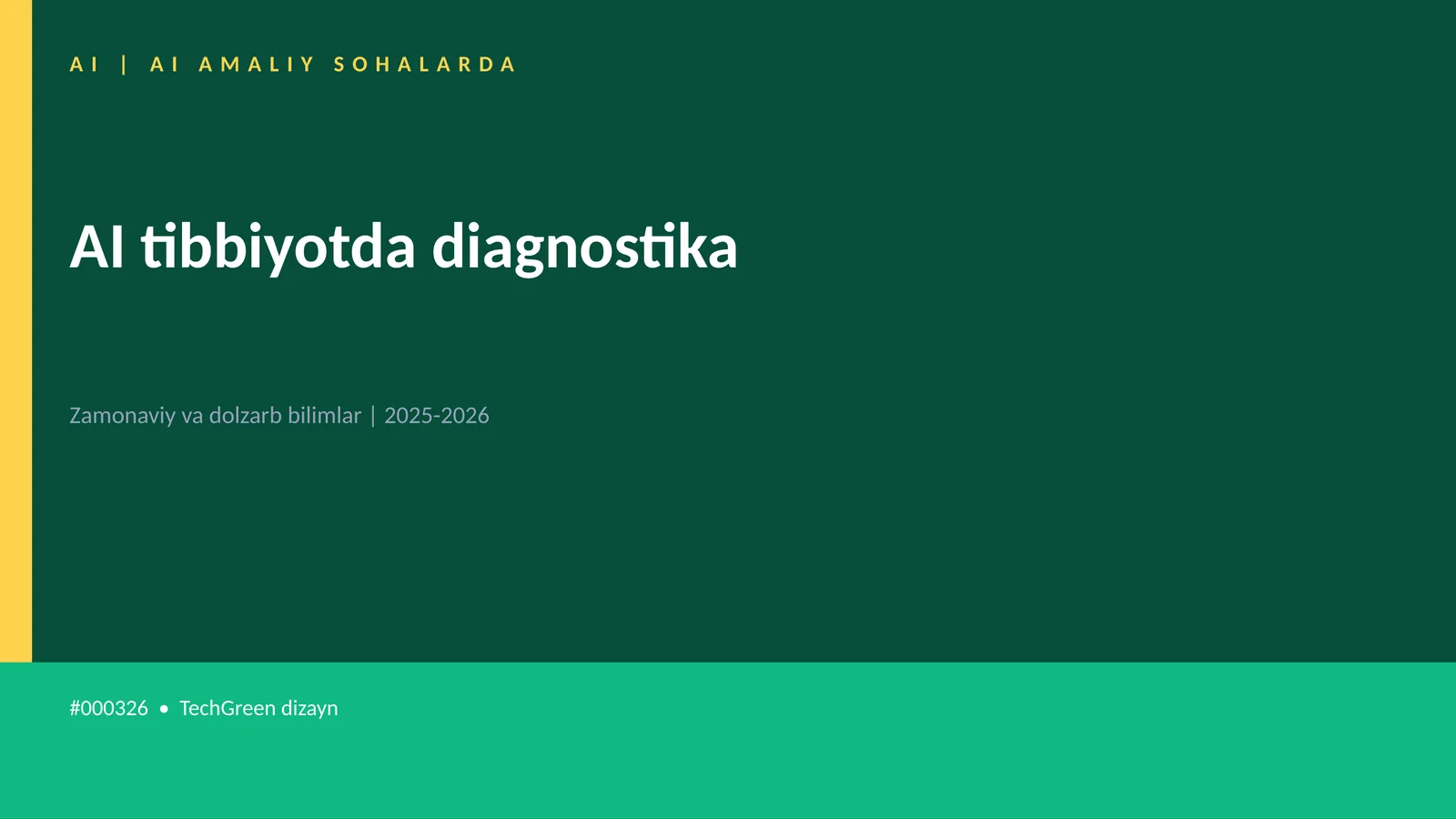 AI tibbiyotda diagnostika 1