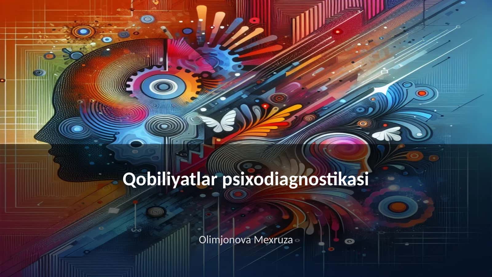 Qobiliyatlar psixodiagnostikasi 1