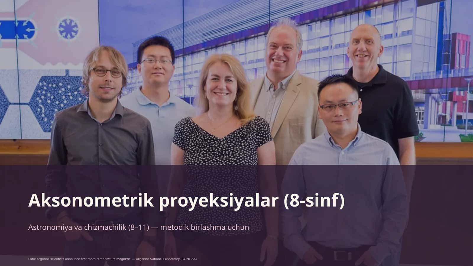 Aksonometrik proyeksiyalar (8-sinf) 1