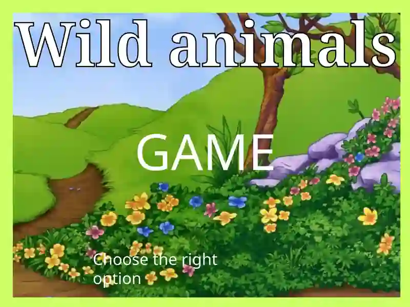 Prezentatsiya ( wild animals game)
