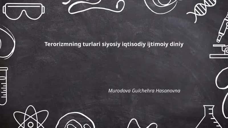 Terorizmning turlari siyosiy iqtisodiy ijtimoiy diniy 1