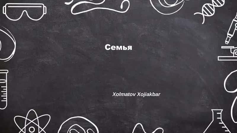 Семья 1
