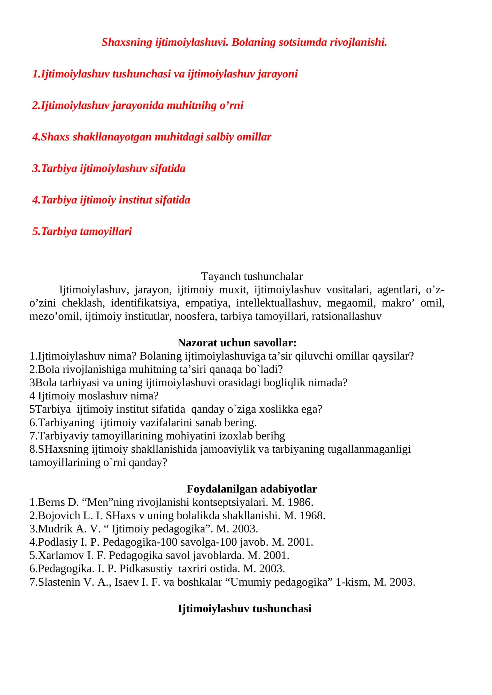 Ijtimoiylashuv 1