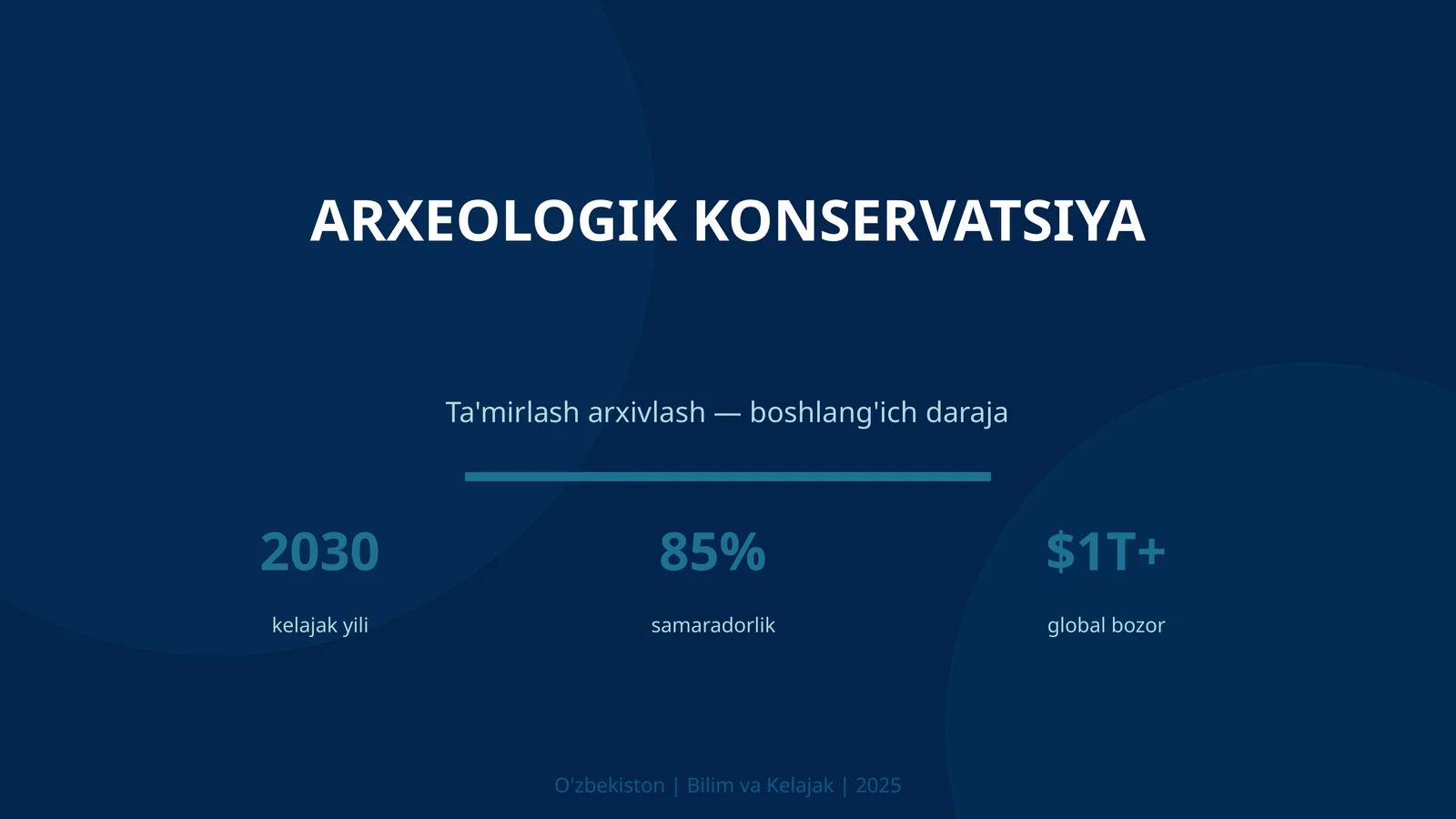 Arxeologik konservatsiya 1