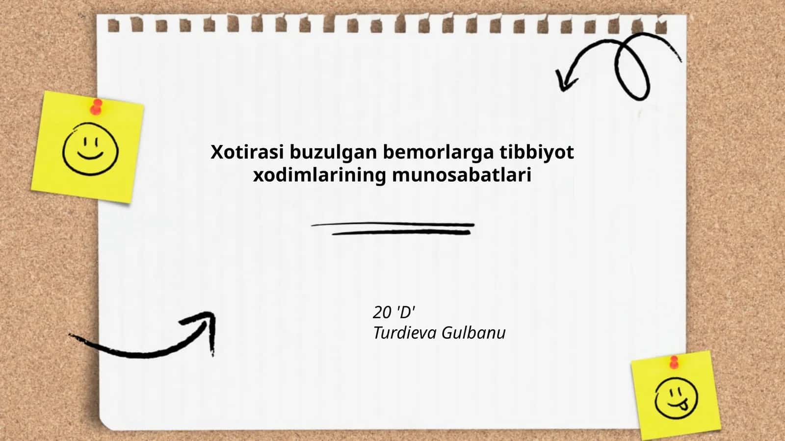 Xotirasi buzulgan bemorlarga tibbiyot xodimlarining munosabatlari 1
