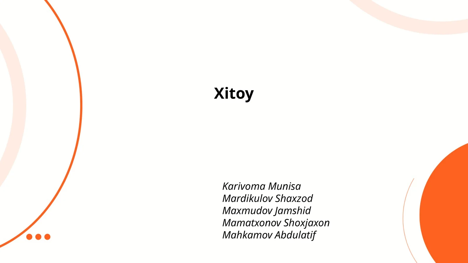 Xitoy tarixi 1
