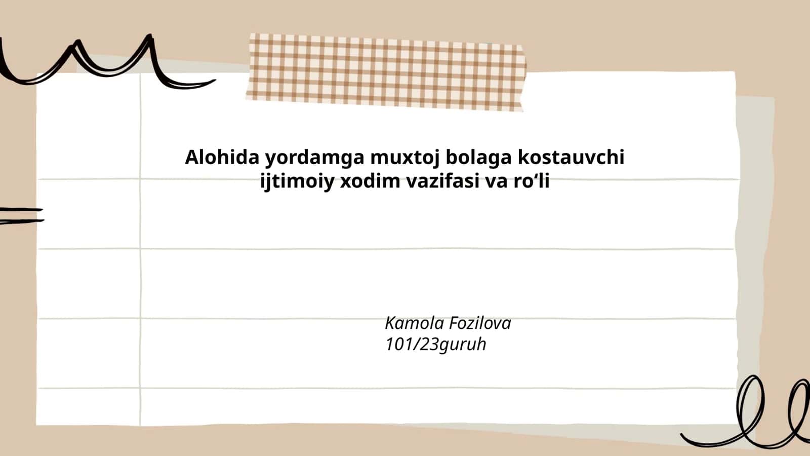 Alohida yordamga muxtoj bolaga kostauvchi ijtimoiy xodim vazifasi va roʻli 1