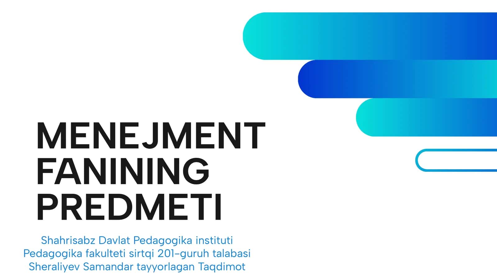 MENEJMENT FANINING PREDMETI 1