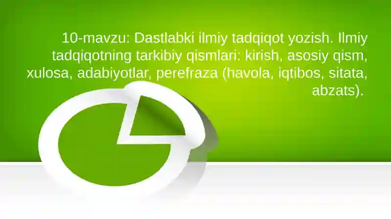 Ilmiy tadqiqot