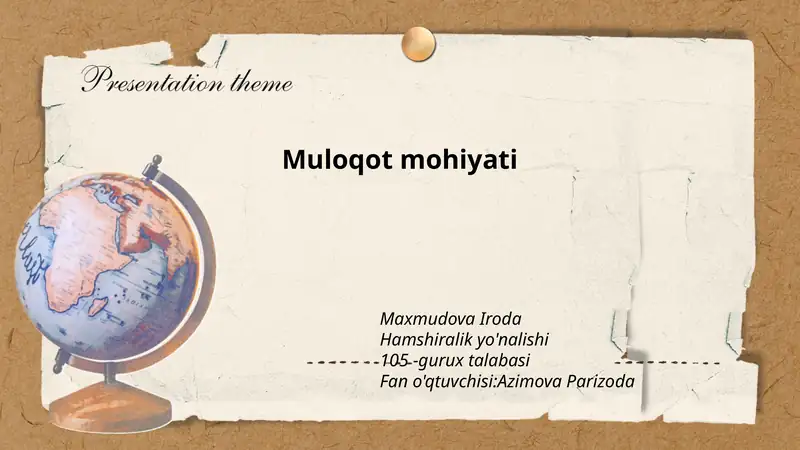 Muloqot mohiyati 1