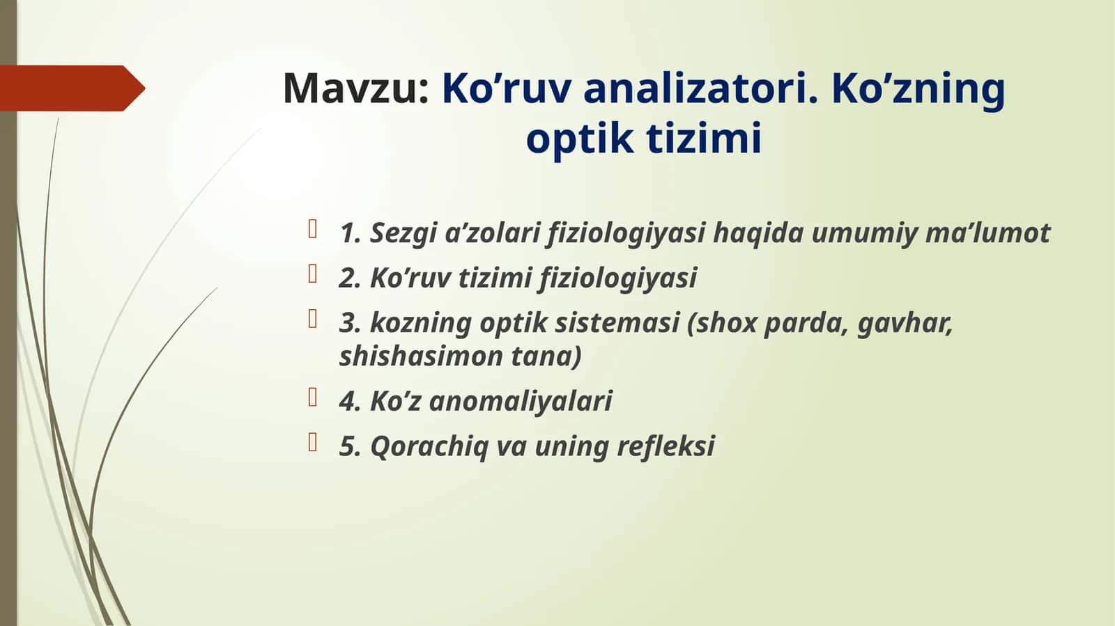 koʻz fiziologiyasi 1